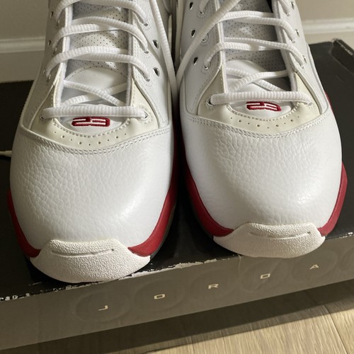 New Men's 2007 Nike Air Jordan B'Loyal White Red Black Shoe Sz 11.5 315317-103 - Picture 4 of 10