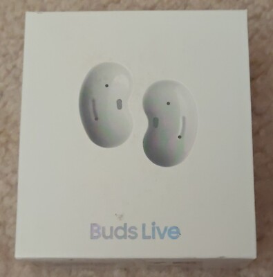 *NEW* Samsung Galaxy Buds Live Wireless In-Ear Headset - (Mystic White) SM-R180