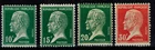 France stamps type Pasteur No. 170 to 173 new ** MNH