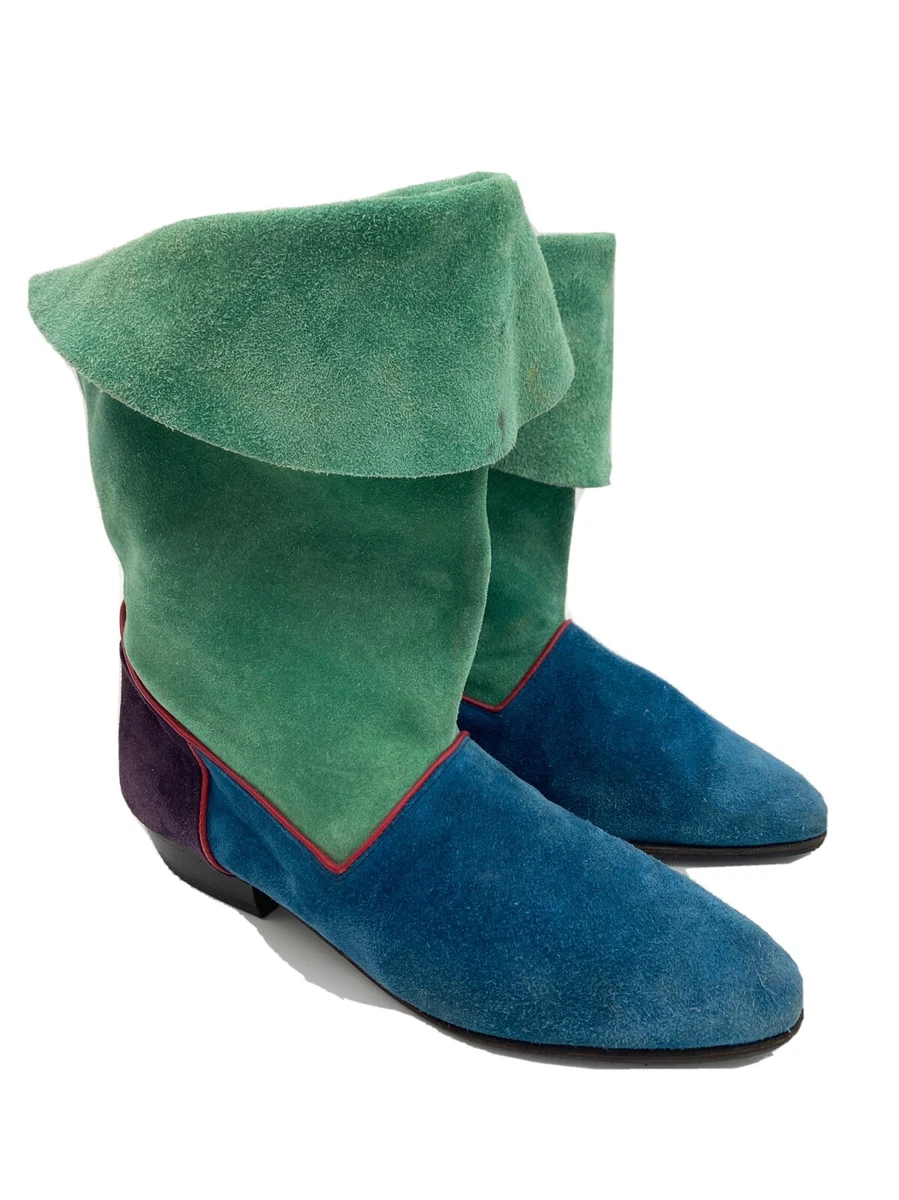 ARMONDO POLLINI VINTAGE SUEDE ANKLE BOOTS size 7.5 FABULOUS eBay