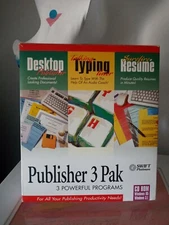 Publisher 3 Pak (For Microsoft Windows 3.1)