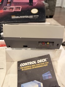 NES Action Set Console Nintendo Completo CIB Testato Super Mario Bros Duck Hunt