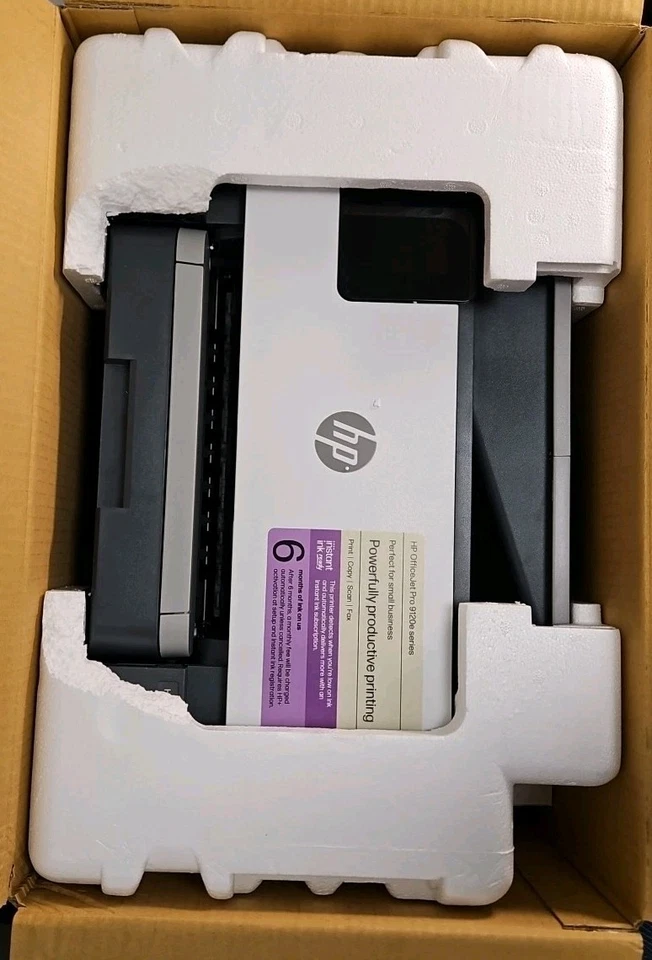 HP OfficeJet Pro 9128e Color Inkjet All-In-One Office Printer With ink! - Image 4 of 4