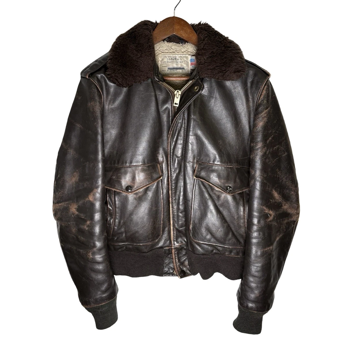 SCHOTT Brown Coats, Jackets & Vests for Men for Sale | Shop New