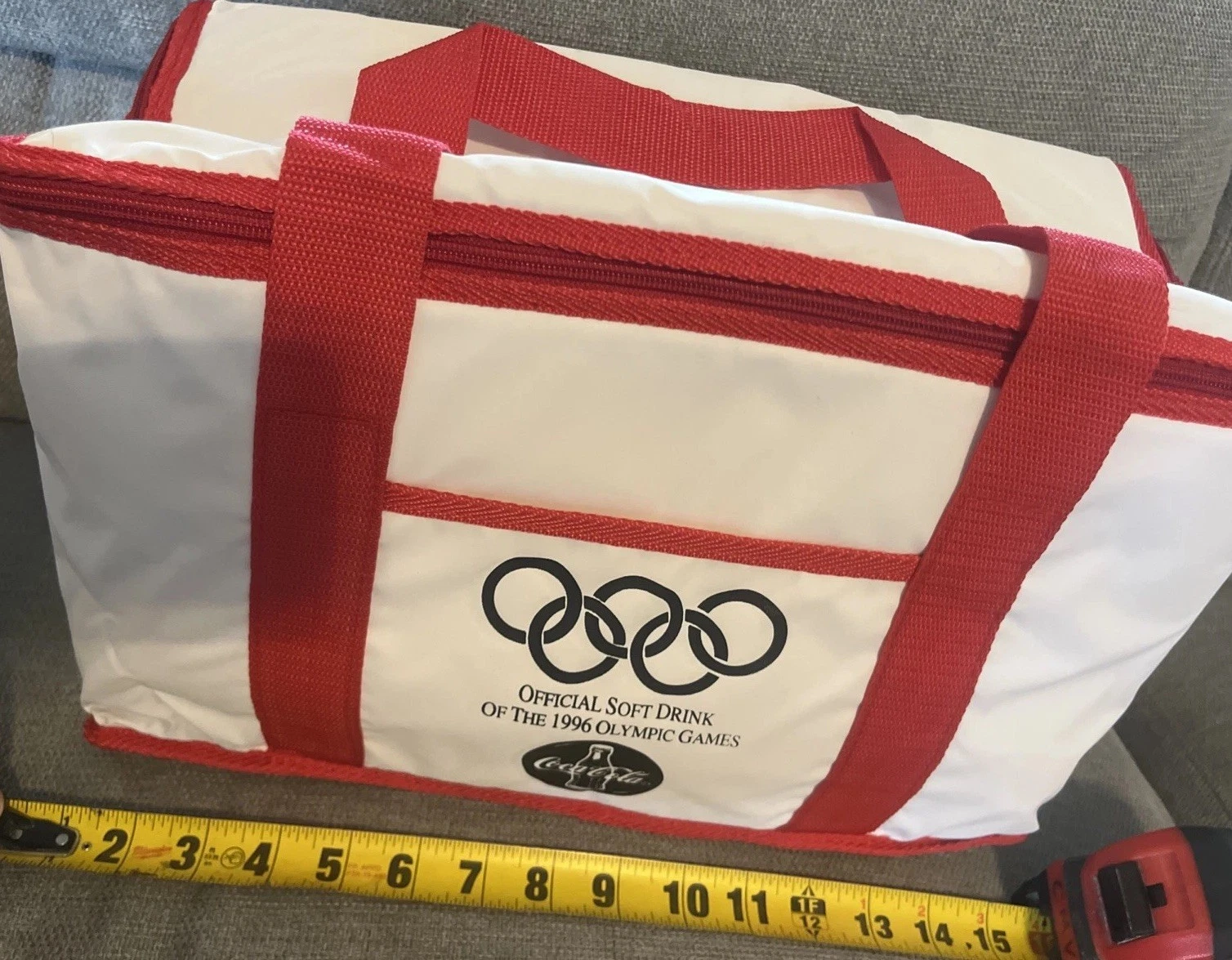 Vantage 1996 Olympic Games Coca-Cola Bottle Carrier Insulated Cooler ￼