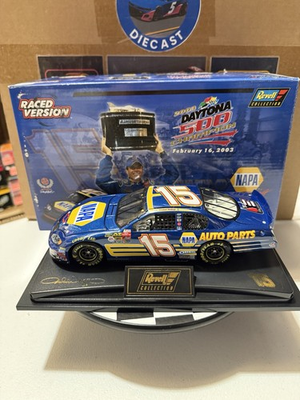 #ad Michael Waltrip #15 NAPA DAYTONA 500 WIN RACED VERSION 2003 1:24 Diecast $39.99