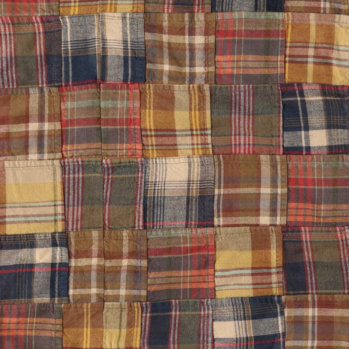 Vintage 2000'S Orvis Check Pattern Patchwork Cott… - image 7