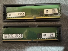 Kingston / HP OEM - 2x 8GB DDR4 3200 MHz UDIMM Desktop RAM 16GB total