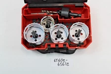 Milwaukee 49-22-4019 HOLE DOZER Bi-Metal Hole Saw of 8 Pieces-used-6560e-6561e