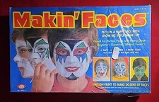 VINTAGE 80's MAKIN' FACES MAKEUP KIT SEALED