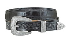 Stetson Stetson 35Mm Black - Accessories Belt Men - 9911500-991
