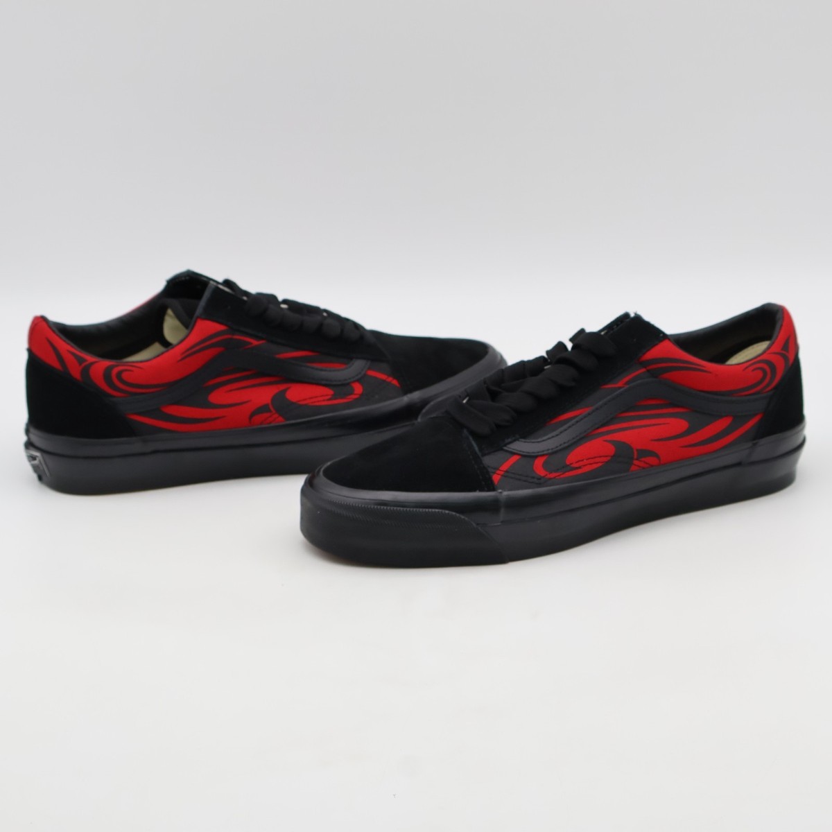 VN000D56458 Vans Premium Old Skool Y2K Flame Black Red (Men's