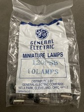 GE 120PSB Miniature Bulbs Lot Of 10 New 