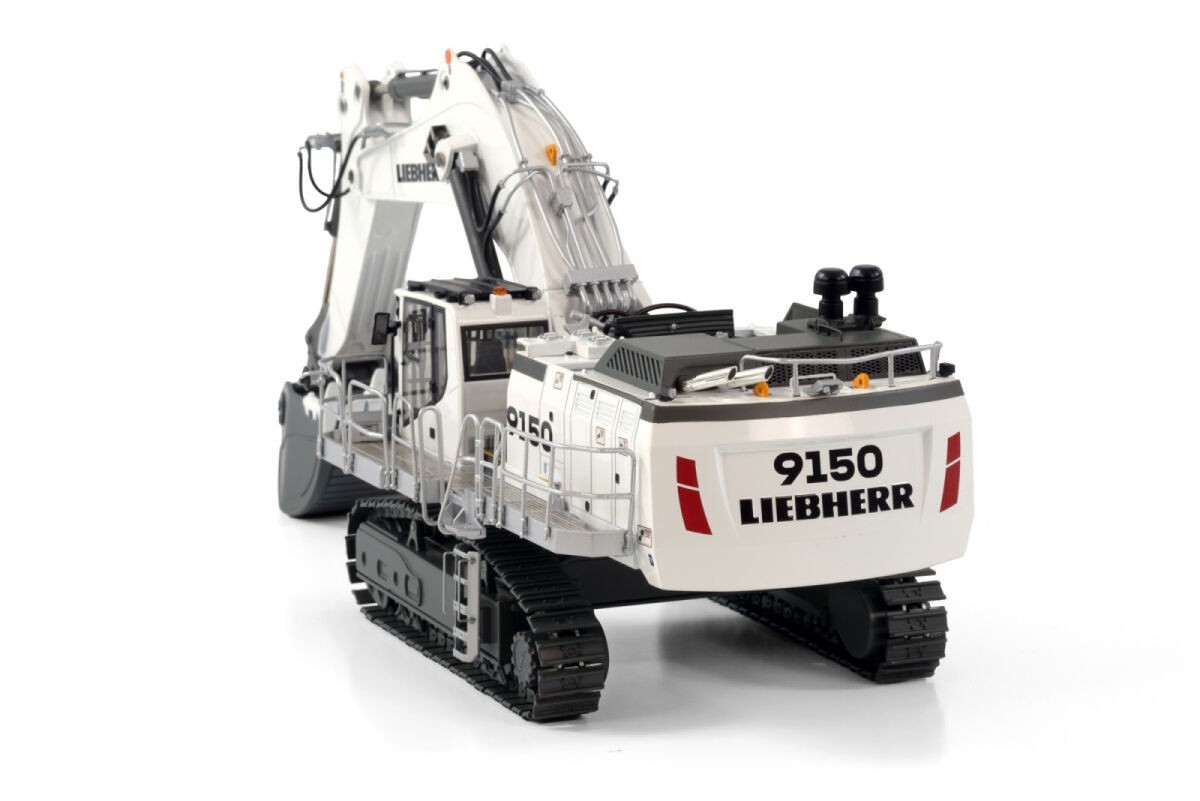 WSI 64-2007 Liebherr R9150 Track Excavator - White 1/50 - 2023 Die