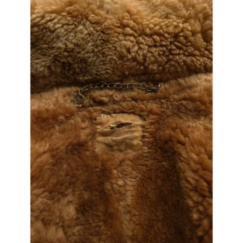 Vintage 1930s Brown Irvin Flight Jacket 40 WW2 RAF Shearling Sheepskin image 18