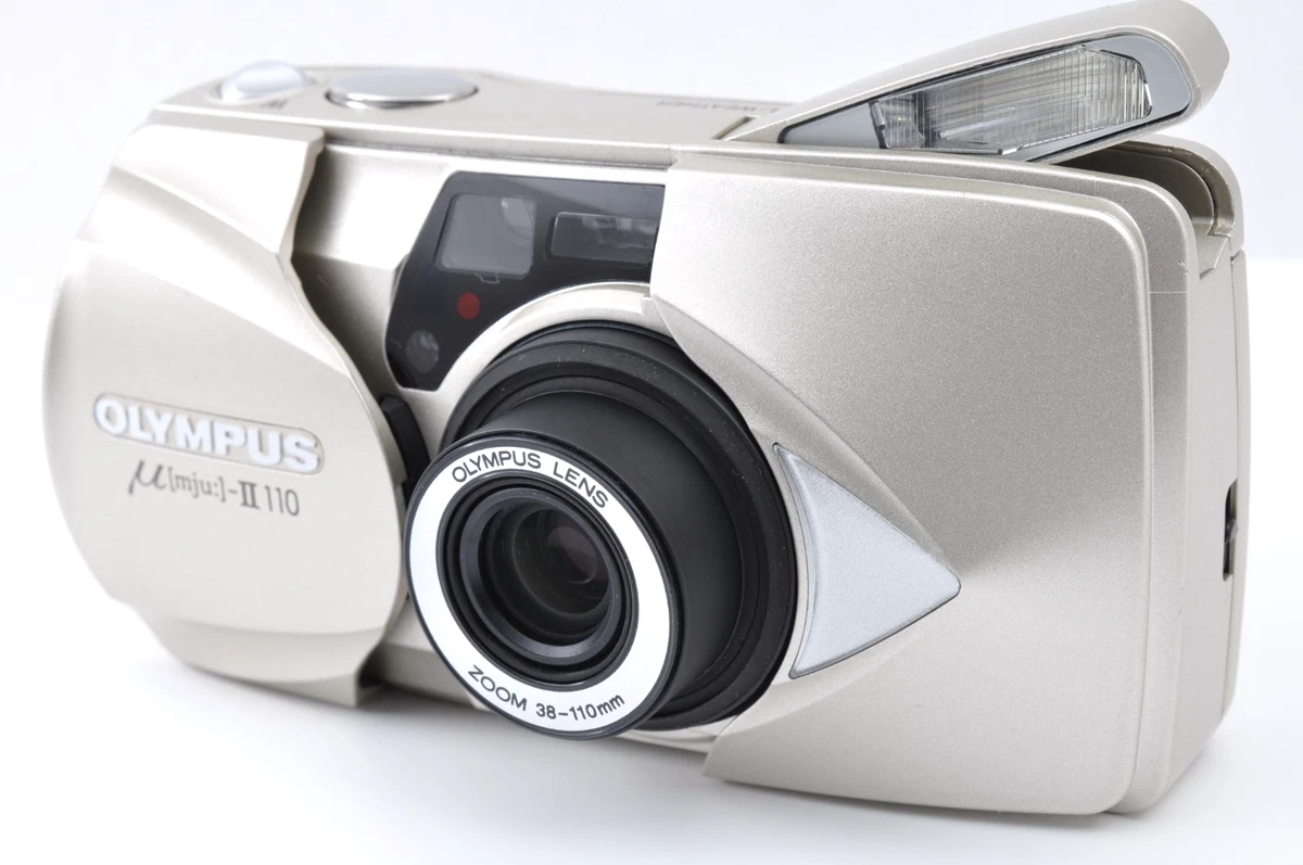 OLYMPUS μ[mju:]-II 110 コンパクトフィルムカメラ ミュー Olympus µ mju II 110 Point & Shoot 35mm Film Camera From JAPAN