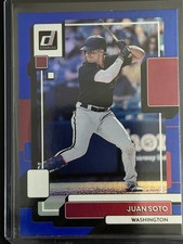 2022 Panini Donruss - Variation Juan Soto #225 Holo Blue Dark Blue Jersey