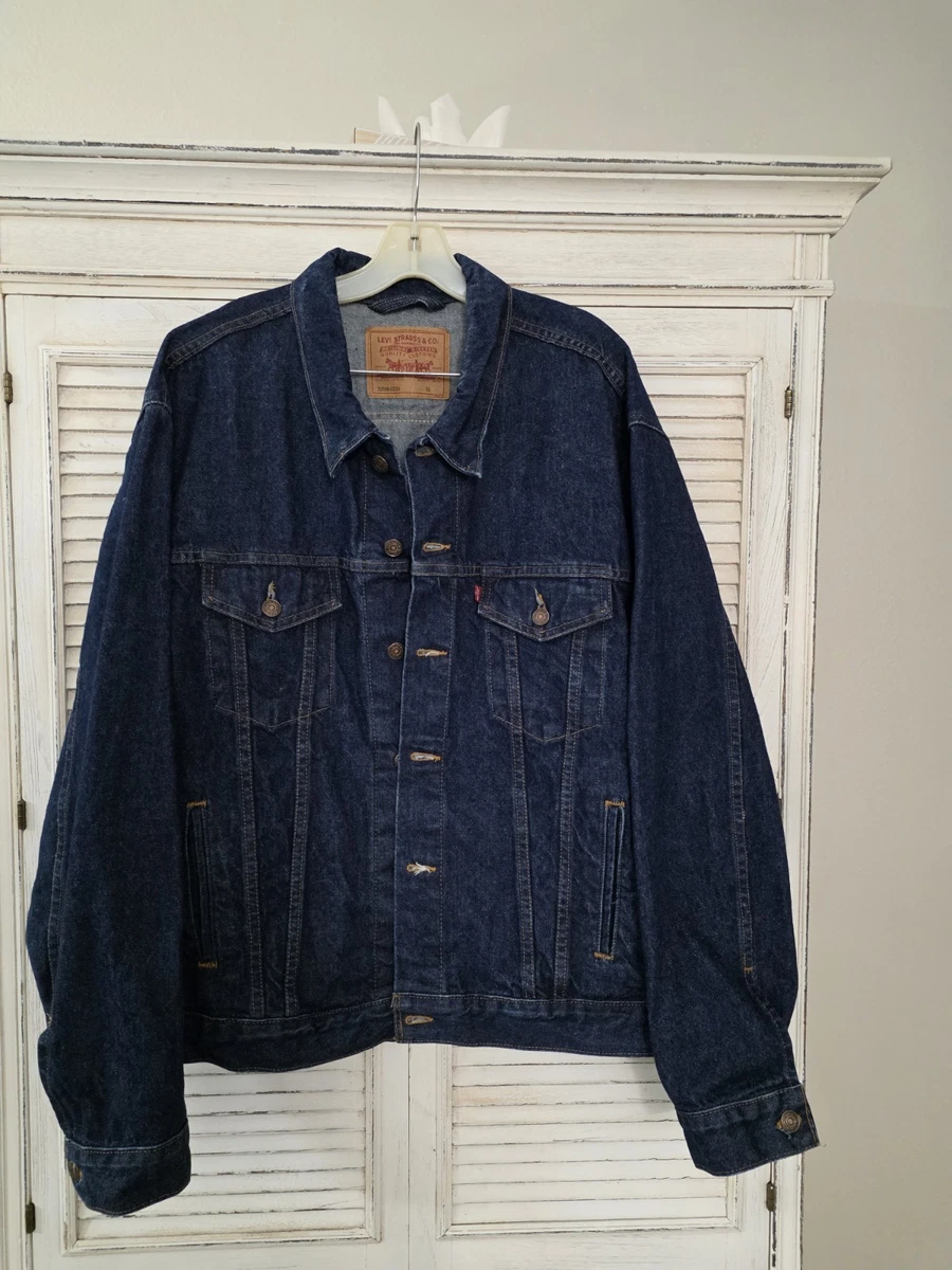 25+ Levi's Denim Blue Coats, Jackets & Vests for Men for sale