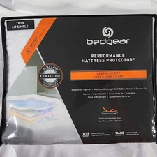 Bedgear Dri-Tec Performance Mattress Protector, Twin, Breathable, Waterproof