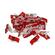 Foihukelim Plastic Clips 30 Pcs Notions Ideal for Sewing and Quilting Clips f...
