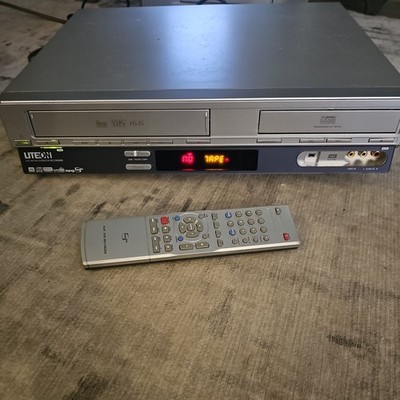 LiteOn LVC-9016G Silver DVD/VCR Combo Recorder ( DVD door won't open)