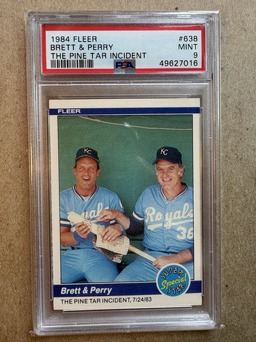 1984 Brett & Perry [The Pine Tar Incident] #638