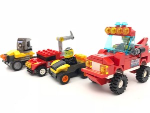 lego city red car