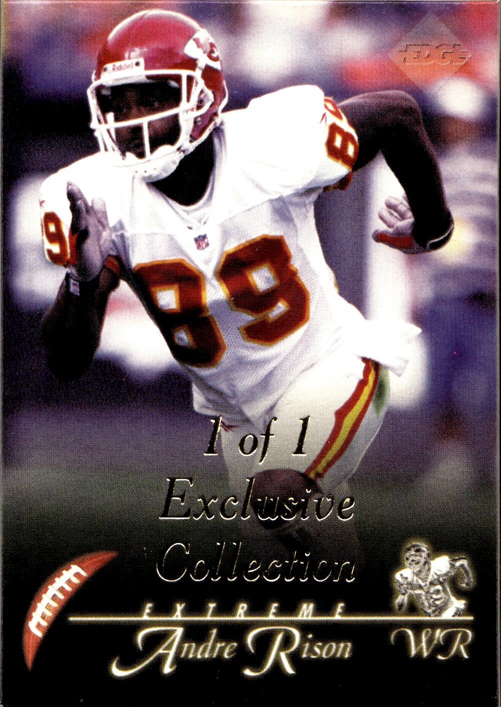 1997 Collector's Edge Extreme #83 Andre Rison 1 of 1 Exclusive Collection