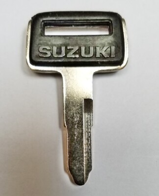 1975-78  Suzuki Logo Motor Cycle ATV Key Cut to Code Series  101- 499 & 361-400