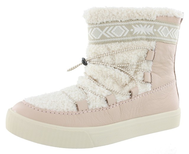 Toms Alpine Ankle Leather BOOTS BOOTIES 