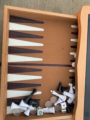 CHESS SET BLACK GLASS BOARD WITH WOODEN STORAGE BOX 14x14 FOR Metal CHESS