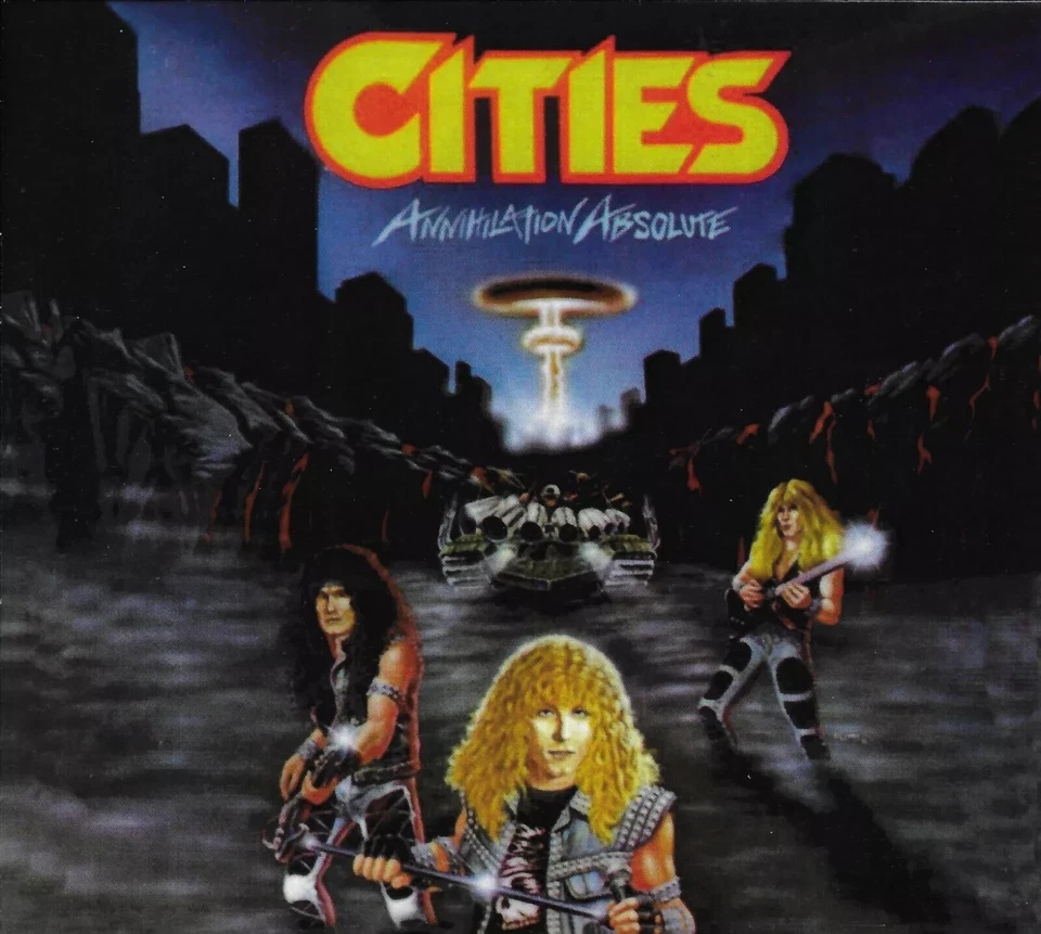 CITIES Annihilation Absolute CD slipcase plus poster, remastered, official !! - Bild 2 von 2