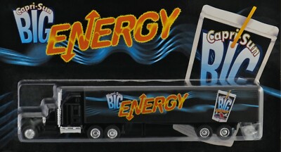 Capri Sun BIG ENERGY LKW Modell 1:87 Sattelzug US Truck Capri Sonne Saft