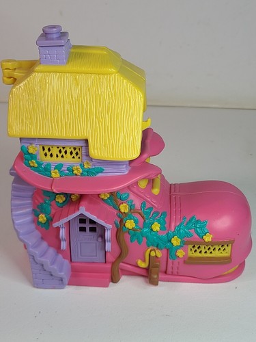 Vivid Imaginations Teeny Weeny Owl Schoolhouse Boot Shoe Dollhouse 1995 - Picture 1 of 11