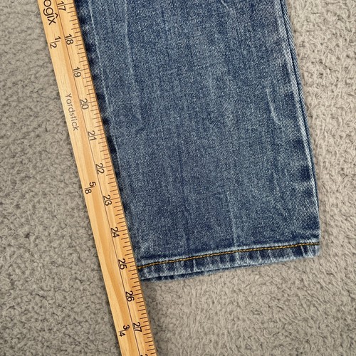 Gymboree Jeans Boys 10 Blue Straight Leg Stretch Denim Adjustable Waist 24x25 - Picture 7 of 17
