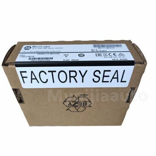 New Sealed Allen-Bradley AB 1762-OW16 MicroLogix 16 Point Relay Output Module - Picture 2 of 5
