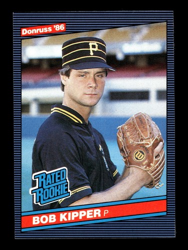 Donruss Rated Rookie #44 1986 Bob Kipper Pittsburgh Pirates - Imagen 1 de 2