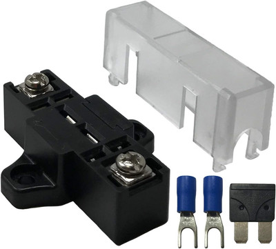 Sherco-Auto Stack-Able Add-On In-Line Fuse Holder Panel & Distribution Block for