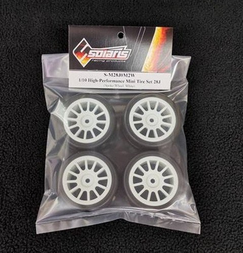 Solaris RC M-Chassis Car Mini Slick Tire Set(4pcs) 24/28/32/36/40-J Tamiya - Picture 3 of 10