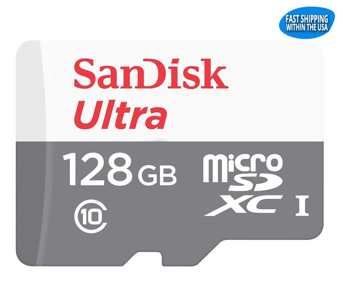 Sandisk 128GB Micro SD Card Ultra Memory Card SDSQUNR-128G-GN3MN