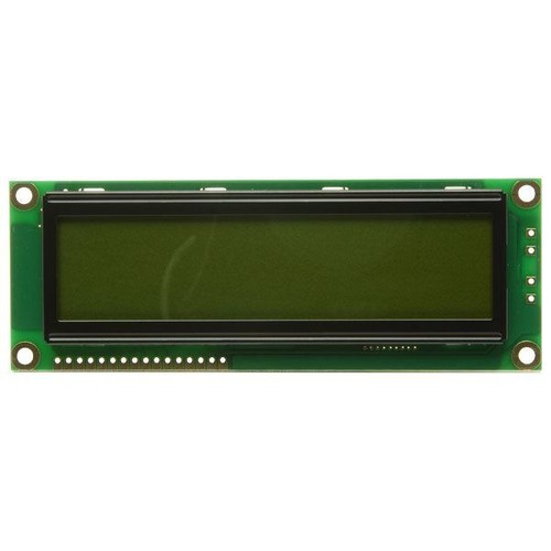 16x2 Large Character LCD Display Blue 