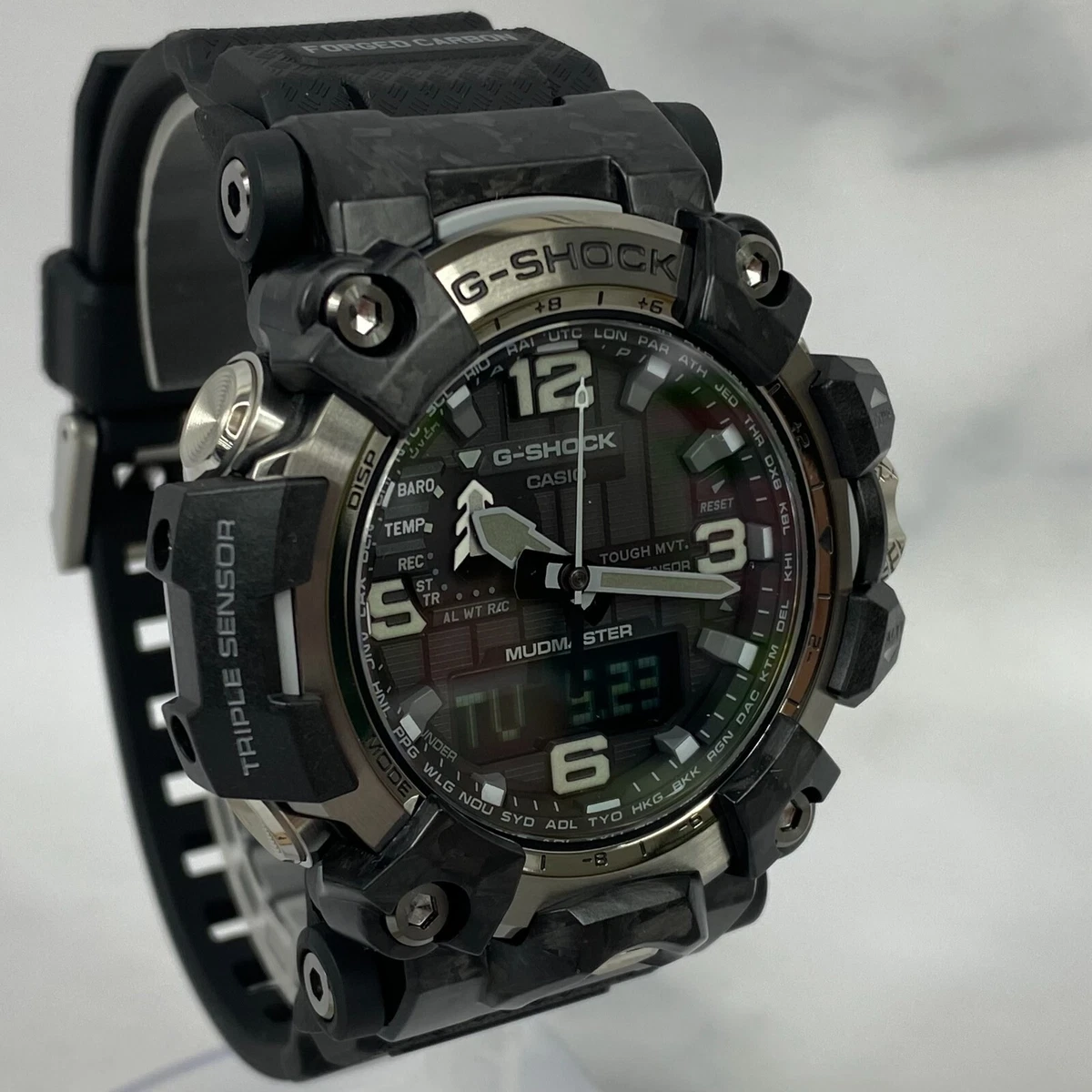 CASIO G-Shock MUDMASTER GWG-2000-1A1JF Black Gray Solar Radio Mens