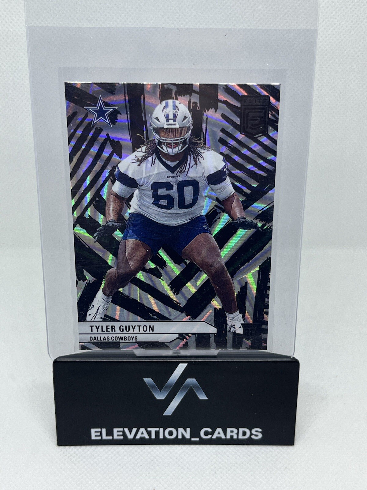 2024 Panini Donruss Elite - Rookies Razzle Dazzle #151 Tyler Guyton (RC) Cowboys