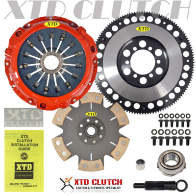 XTD STAGE 4 CLUTCH & S-LITE FLYWHEEL KIT 1993-1999 MAZDA RX-7 TWIN TURBO JDM