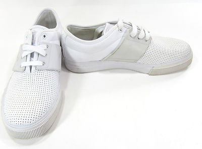 Puma Shoes El Ace Leather Perforated White Sneakers Womens Size 5.5