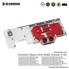 Barrow GPU Water Block Use For Colorful iGame RTX 3080 Vulan X OC BS-COI3090-PA