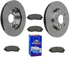 ATE Bremsbeläge + HM Bremsscheiben belüftet Ø240 VORNE Opel Corsa C 1.0 - 1.7