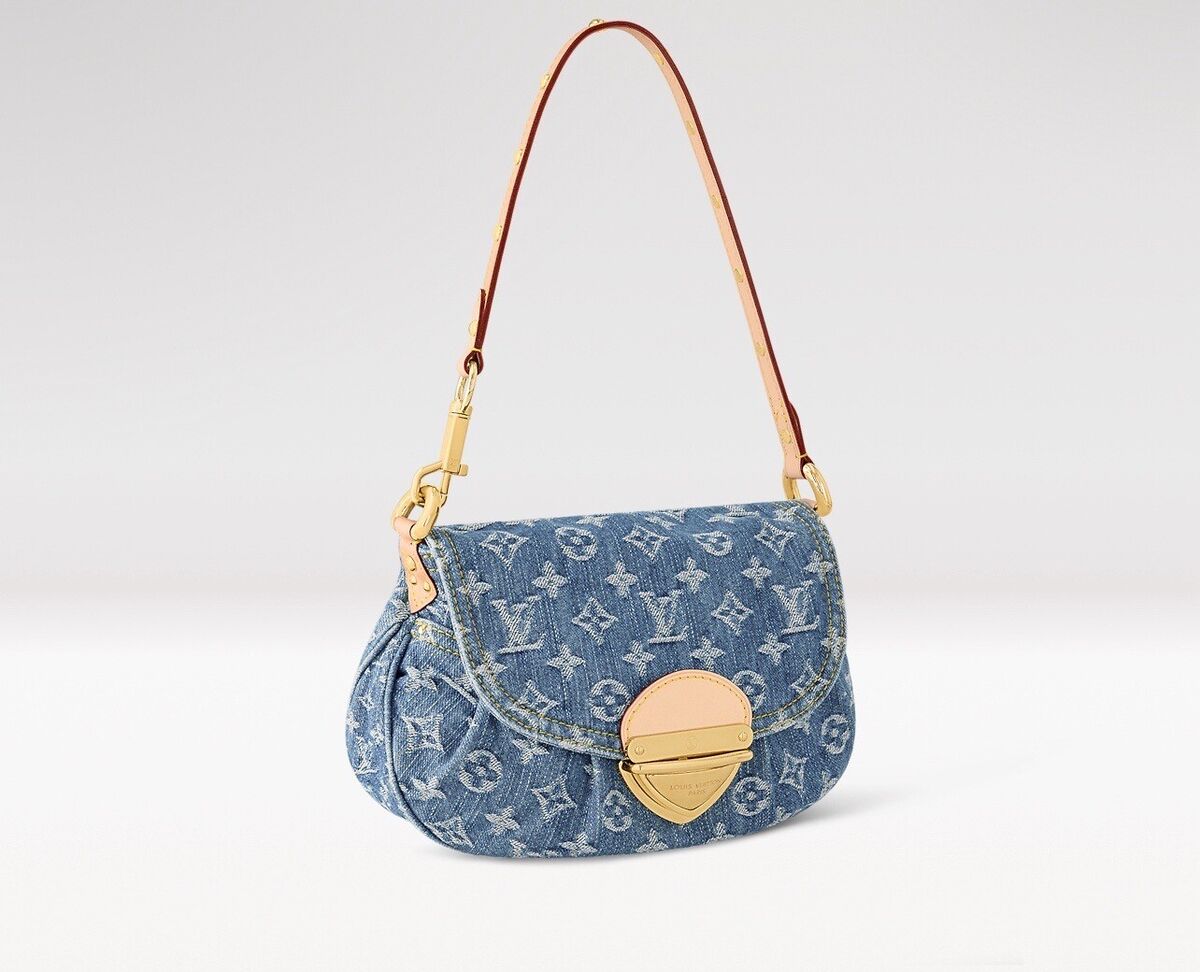 NIB Louis Vuitton Sunset Bag Monogram Denim M46829 NIB Louis Vuitton Sunset Bag Monogram Denim M46829
