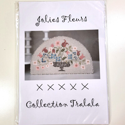 Cross Stitch Pattern Chart - Tralala Jolies Fleurs French Designer
