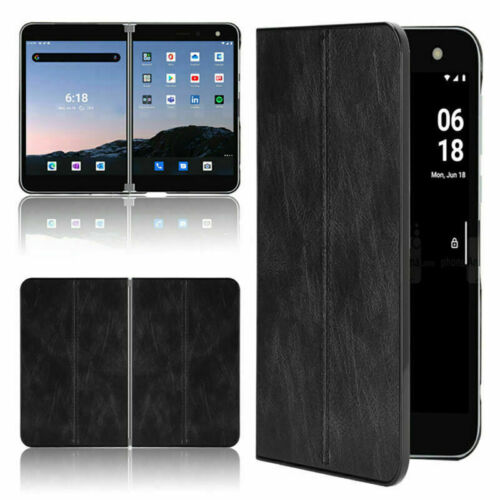 For Microsoft Surface Duo All-inclusive Leather Shockproof Hard Phone Case Cover - Picture 9 of 12